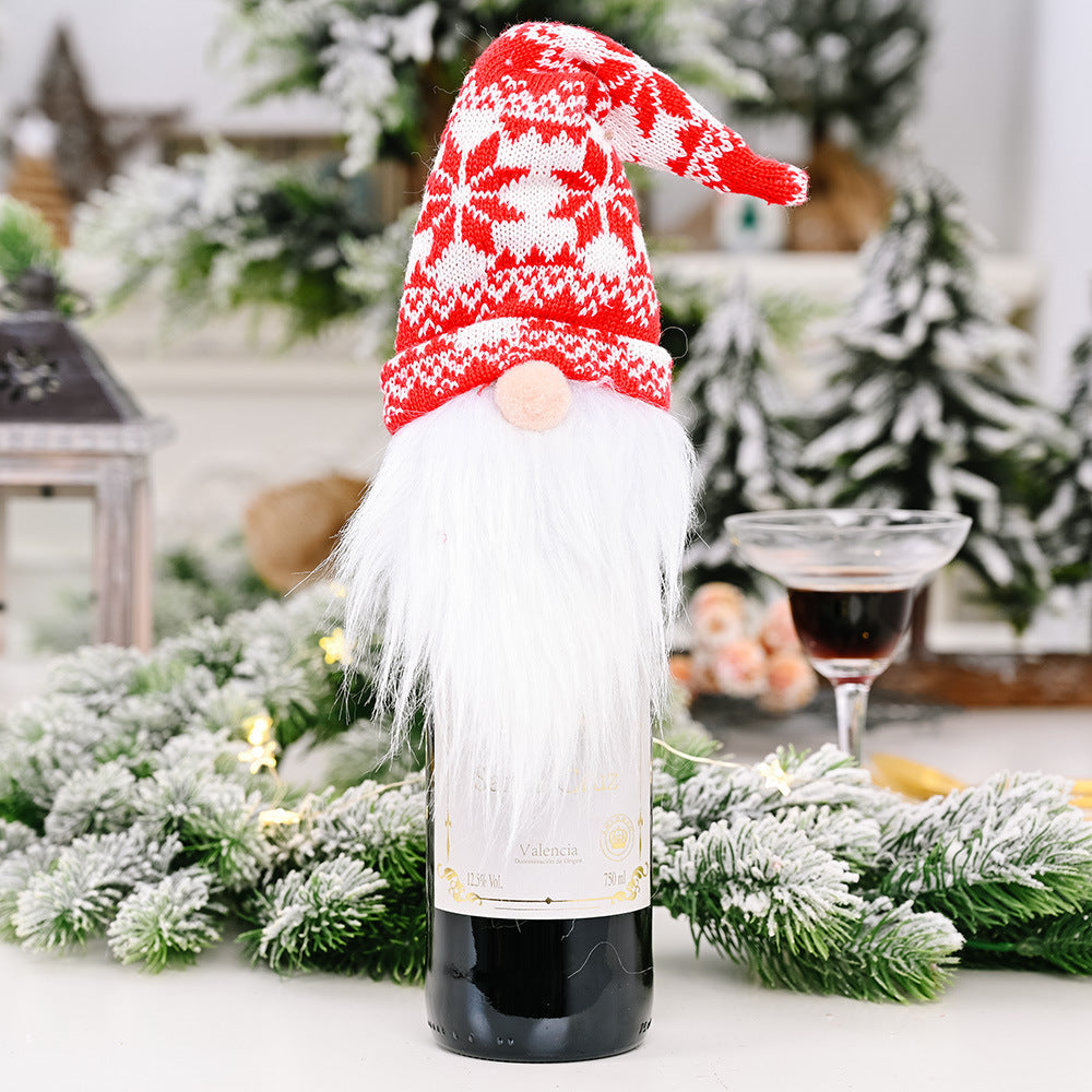 Christmas Decorations Christmas Wine Bottle Socks-65