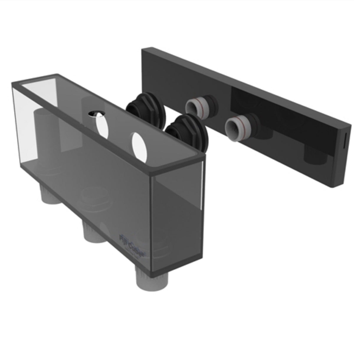 Fiji Cube Low Profile External Overflow Box 2400GPH-1