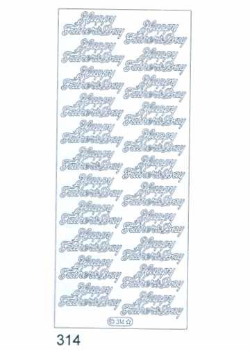 Deco Stickers - Happy Fathers Day-1