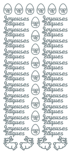 Peel Off Stickers - Joyeuses Paques-2