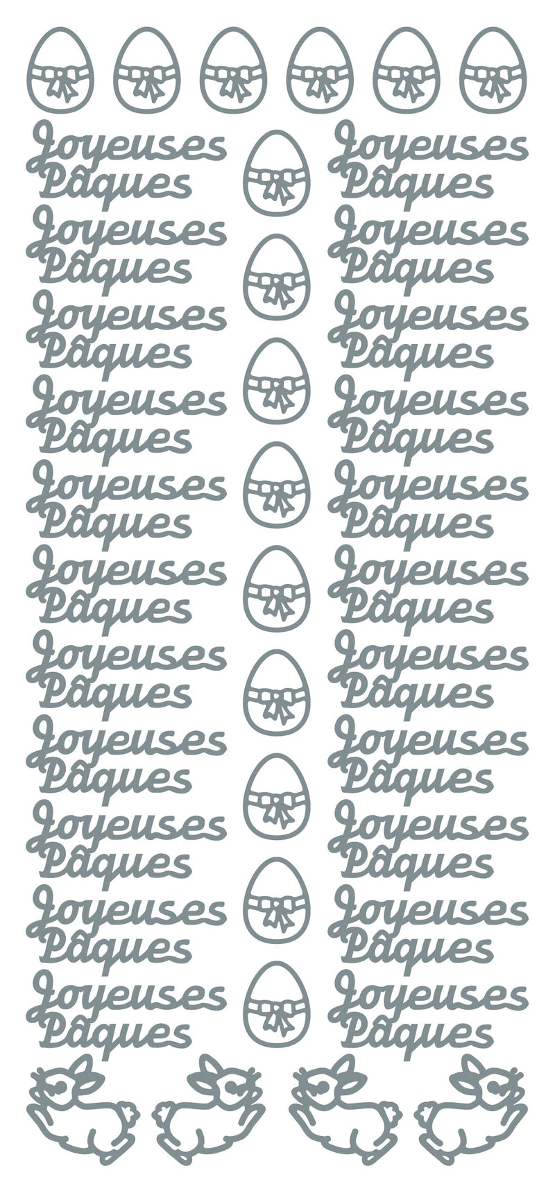 Peel Off Stickers - Joyeuses Paques-2