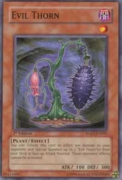 Evil Thorn (RGBT-EN009) - Raging Battle 1st Edition-1
