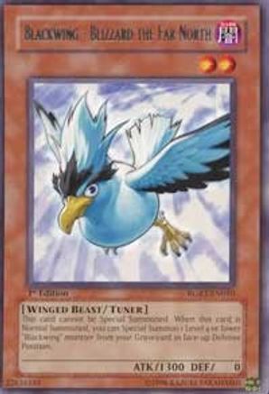 Blackwing - Blizzard the Far North (RGBT-EN010) - Raging Battle 1st Edition-1