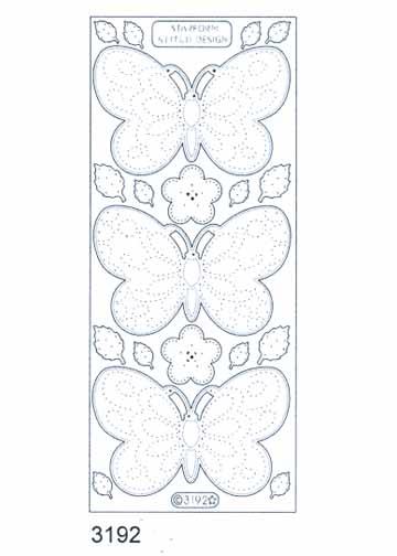 Stitch by Design Stickers - Butterfly-1