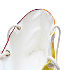 Fiery Abstract Swirl Weekender Bag | Marble Gradient Travel Tote-7