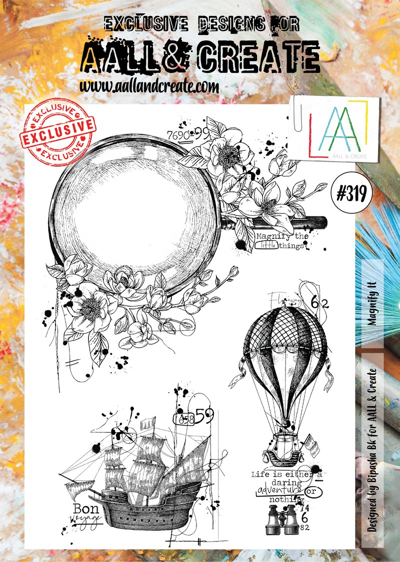 AALL and Create Stamp Set - 319 - Magnify It-1