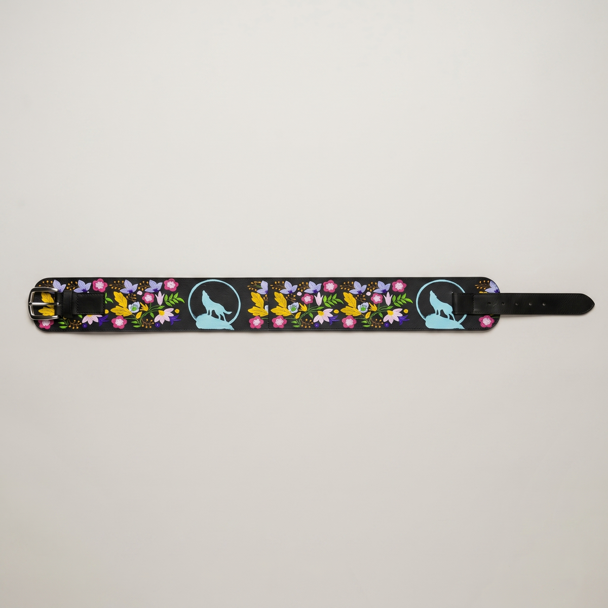 Heritage Leather Regalia Belt (WOLF)-2