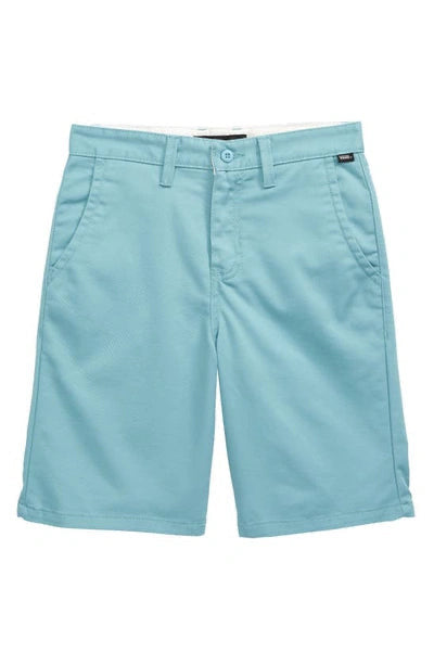 Vans 'Authentic' Chino Shorts - Cameo Blue-1