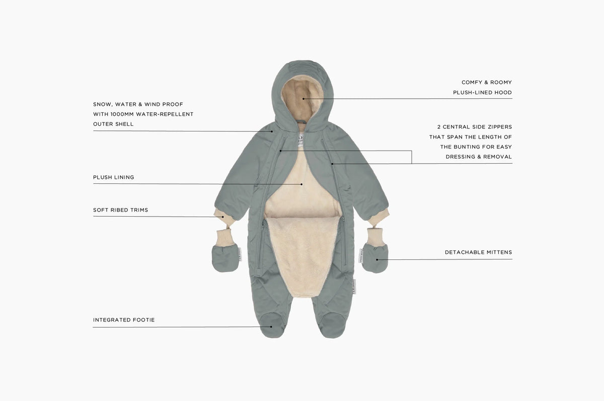 Snow Jumpsuit | 7am Enfant | Smokey-6