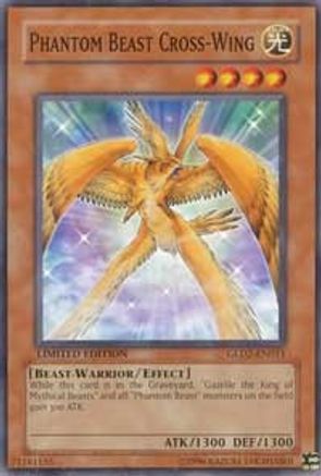 Phantom Beast Cross-Wing (GLD2-EN011) - Gold Series 2009 Limited-1