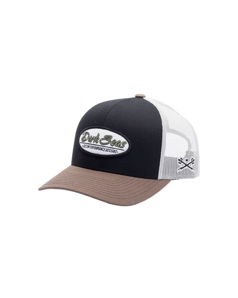 Dark Seas 'Laguna' Trucker Cap - Black-1