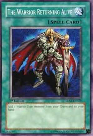The Warrior Returning Alive (5DS2-EN025) - 5D's Starter Deck 2009 Unlimited-1