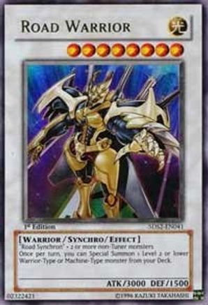 Road Warrior (5DS2-EN041) - 5D's Starter Deck 2009 Unlimited-1