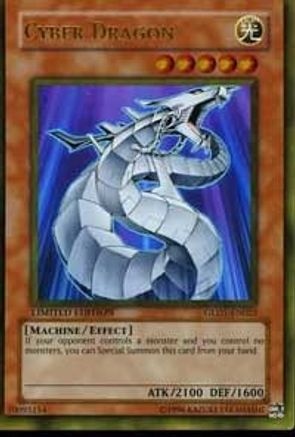 Cyber Dragon (GLD1-EN022) - Gold Series 2008 Limited-1