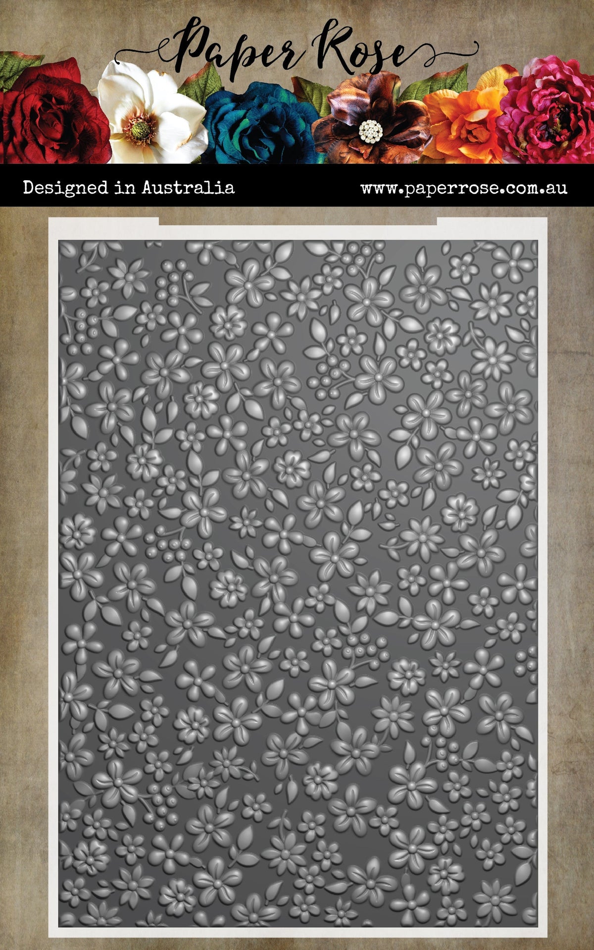 Floral Garden 3D Embossing Folder 32292-1