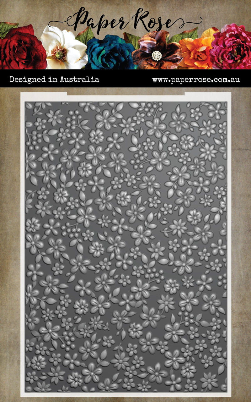 Floral Garden 3D Embossing Folder 32292-1
