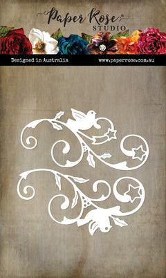 White Dove Love Flourishes Metal Cutting Die 32580-1