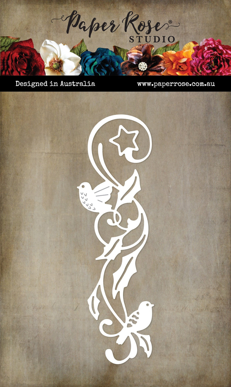 White Dove Flourish Border Metal Cutting Die 32583-1