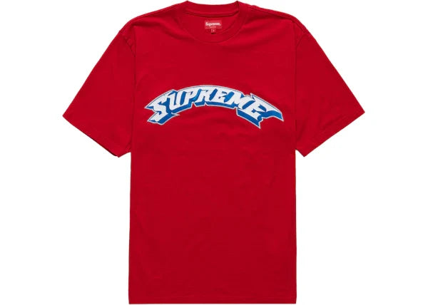 Supreme 'Appliqué Arc' Tee - Red-1