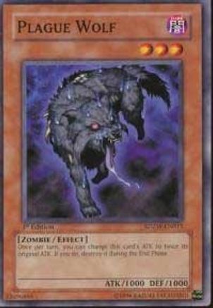 Plague Wolf (SDZW-EN015) - Structure Deck: Zombie World 1st Edition-1
