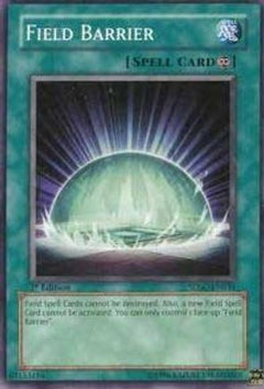Field Barrier (SDSC-EN034) - Structure Deck: Spellcaster's Command 1st Edition-1