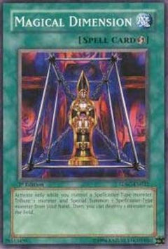 Magical Dimension (SDSC-EN032) - Structure Deck: Spellcaster's Command Unlimited-1