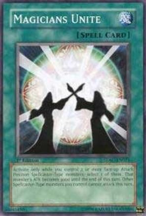 Magicians Unite (SDSC-EN021) - Structure Deck: Spellcaster's Command 1st Edition-1
