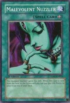 Malevolent Nuzzler (SDSC-EN023) - Structure Deck: Spellcaster's Command 1st Edition-1