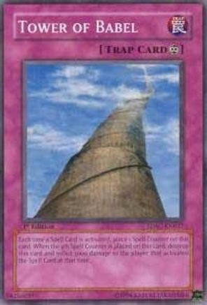 Tower of Babel (SDSC-EN037) - Structure Deck: Spellcaster's Command 1st Edition-1