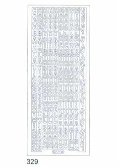 Deco Stickers - Multi Saying Vertical-1