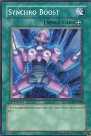 Synchro Boost (5DS1-EN020) - 5D's 2008 Starter Deck 1st Edition-1