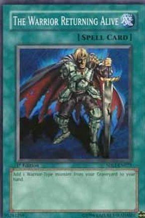 The Warrior Returning Alive (5DS1-EN023) - 5D's 2008 Starter Deck 1st Edition-1