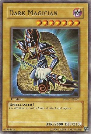 Dark Magician (DPYG-EN001) - Duelist Pack: Yugi 1st Edition-1