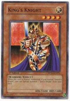 King's Knight (DPYG-EN011) - Duelist Pack: Yugi 1st Edition-1