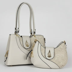 Temptation Italy Faux Leather Small Shoulder Bag with Dragonfly and Flowers-3
