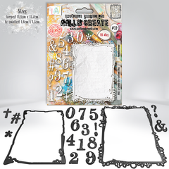 AALL and Create #32 - Die-Cutting Die Set - Numberama-1