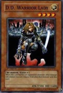 D.D. Warrior Lady (SDDE-EN010) - Structure Deck: The Dark Emperor Unlimited-1