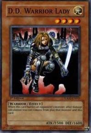 D.D. Warrior Lady (SDDE-EN010) - Structure Deck: The Dark Emperor Unlimited-1