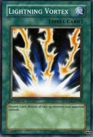 Lightning Vortex (SDDE-EN026) - Structure Deck: The Dark Emperor 1st Edition-1