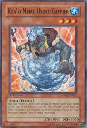 Koa'ki Meiru Hydro Barrier (ANPR-EN022) - Ancient Prophecy 1st Edition-1