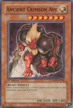 Ancient Crimson Ape (ANPR-EN038) - Ancient Prophecy 1st Edition-1