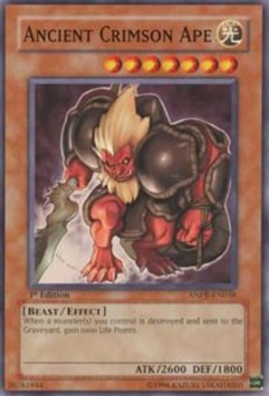 Ancient Crimson Ape (ANPR-EN038) - Ancient Prophecy Unlimited-1