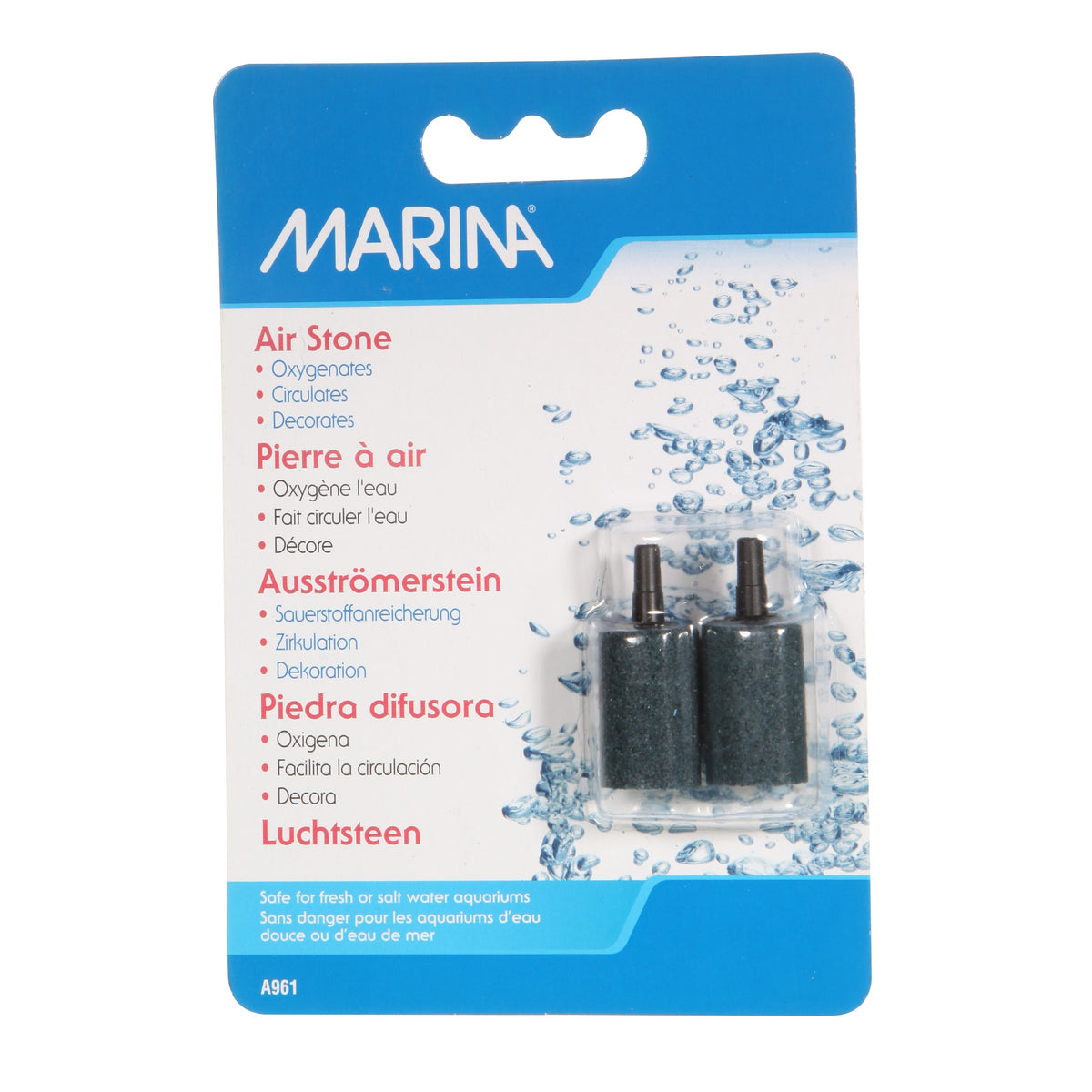 Pierre à air Marina - Cylindrique 2,84 cm (1,5 po)-2