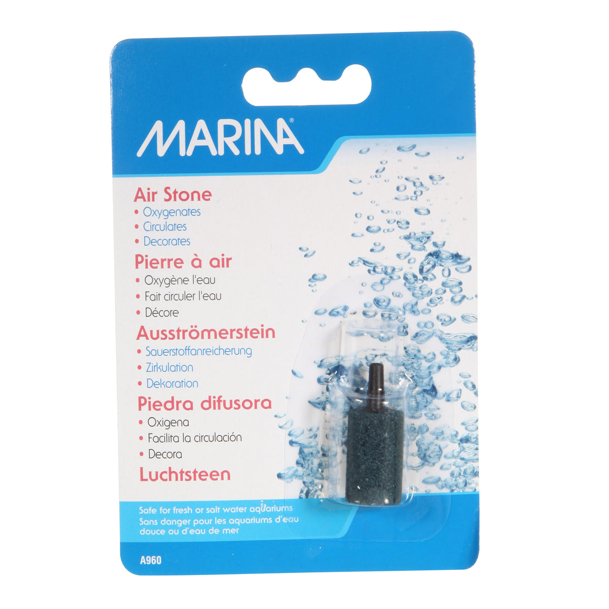 Pierre à air Marina - Cylindrique 2,84 cm (1,5 po)-1