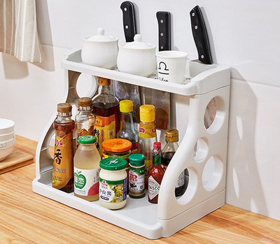 Kitchen Storage Shelving Kitchen Supplies Storage Artifact Multilayer-3