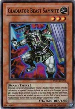 Gladiator Beast Samnite (TU01-EN004) - Turbo Pack Booster One Pack Unlimited-1