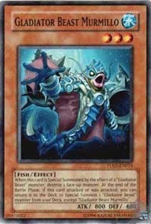Gladiator Beast Murmillo (TU01-EN015) - Turbo Pack Booster One Pack Unlimited-1