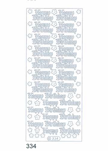 Deco Stickers - Happy Birthday-1