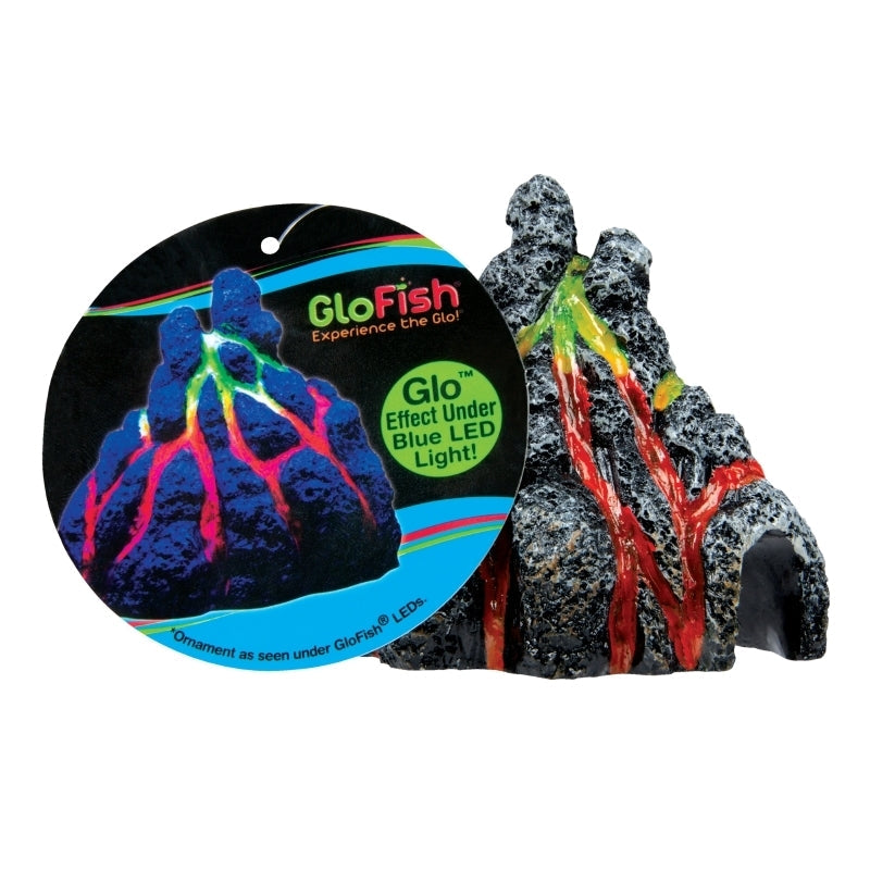 GloFish Volcano Ornament-1