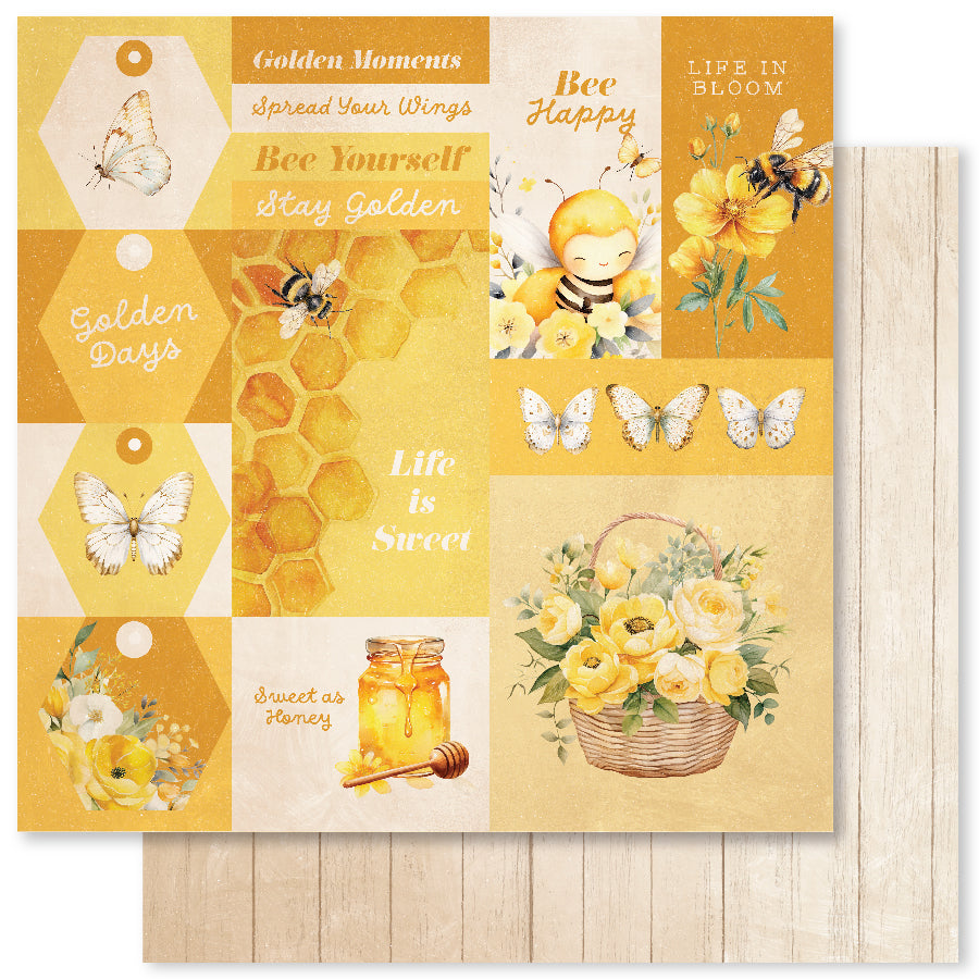Bees & Butterflies Basics 6x6 Paper Collection 33582-2